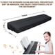 thumbnail image 2 of Funda protectora para teclado de piano CHAO negra 88 teclas, 2 of 5