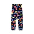 thumbnail image 3 of Girls Clothes Clearance Under 5, Girls Leggings 3-8T Casual Fall Stretch Cotton Jeggings Floral/Hearts Printed Tights Full Length Slim Fit Pant (3-4T, Multicolor O), 3 of 4