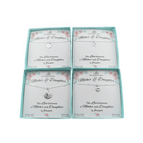 Mother and Three Daughters Dandelion Necklace Set in Sterling Silver. Mother and Three Daughter Jewelry. Mother's Day Gift.