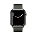 thumbnail image 2 of Apple Watch Series 7 GPS + Cellular, 45mm Graphite Stainless Steel Case with Graphite Milanese Loop, 2 of 10