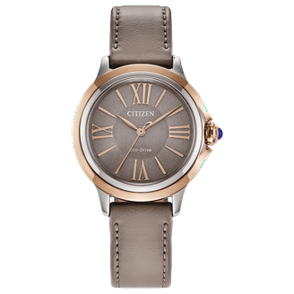 Eco-Drive Riva Ladies Watch EW0890-58X - Walmart.com