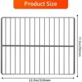 thumbnail image 2 of czcpp-Air Fryer Grill Rack for Emeril Lagasse 26 QT Extra Large, 12.5''*11.5'' Stainless Steel Accessories Roasting Steamer Wire Rack, 2 of 4