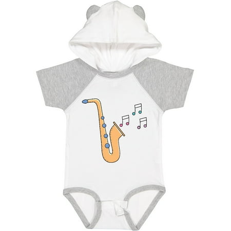 

Inktastic Saxophone Player Music Gift Baby Girl Bodysuit