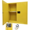 thumbnail image 5 of 99 Gallon Safety Fireproof Chemicals Storage Cabinet Fireproof  Adjustable Shelf Storage Box, 5 of 10