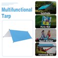thumbnail image 4 of TFixol 9.8 * 9.8ft Multifuncional Impermeable Camping Lona Hamaca Tienda de Sombrilla, 4 of 8