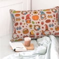 thumbnail image 4 of KLL Fall Thanksgiving Pillow Covers Envelope Closure,Super Soft and Cozy Fuzzy Fleece Pillow Case Cover (No pillow core） 20"x30", 4 of 5