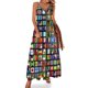 thumbnail image 1 of Vestido sin mangas de estilo hot rod de la vieja escuela azul personalizado, vestidos de fiesta para mujer, ropa para mujer, novedades, 1 of 7
