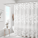 thumbnail image 4 of Cortina de ducha impermeable a prueba de moho, juego de cortinas de baño gruesas, cortina de partición sin perforaciones, cortina de puerta, cortina de ventana, 4 of 6