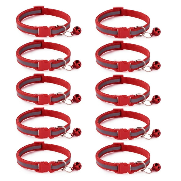 Puppy Collars,D Collars Adjustable Breakaway 1932cm, Litter Identification Collars for Dog