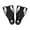 Black 35 to 36, variant on Lerpwige Flexible Fin Snorkeling Swimming Diving Floatings Fin Swim Training Flippers