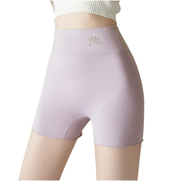 Women Seamless Slip Shorts for Under Dress Smooth Underwear Boyshorts for  Yoga/Bike/Workout Shapewear Shorts