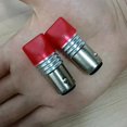 thumbnail image 1 of 2Pzs Foco LED Roja Estrobo/Flash 6000K/CC 12V para Luz de Freno/Luz Intermitente para Coche, 1 of 3