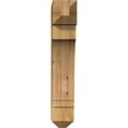 thumbnail image 2 of Ekena Millwork 4"W x 14"D x 22"H Imperial Craftsman Rough Sawn Bracket, Western Red Cedar, 2 of 4