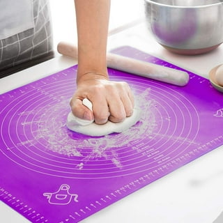RUK Large Thick Non Stick Silicone Pastry Mat with Measurements 16 x 26