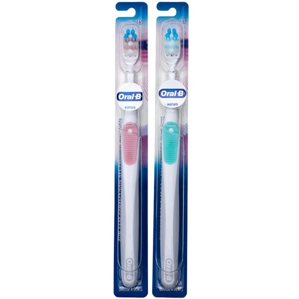 Cepillo dental Oral-B Gum Care Extra Soft compacto, paquete de 2