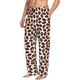 thumbnail image 2 of Xecao Coffee Rugby Men's Straight Lounge Pajama Pants: The Ultimate in Comfortable Sleepwear, 2 of 9