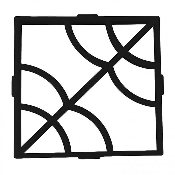 40cm X 40cm Paving Concrete Step Stone Mold Molds Stones Garden Patio Pavement Mold Path Making Molds Mold