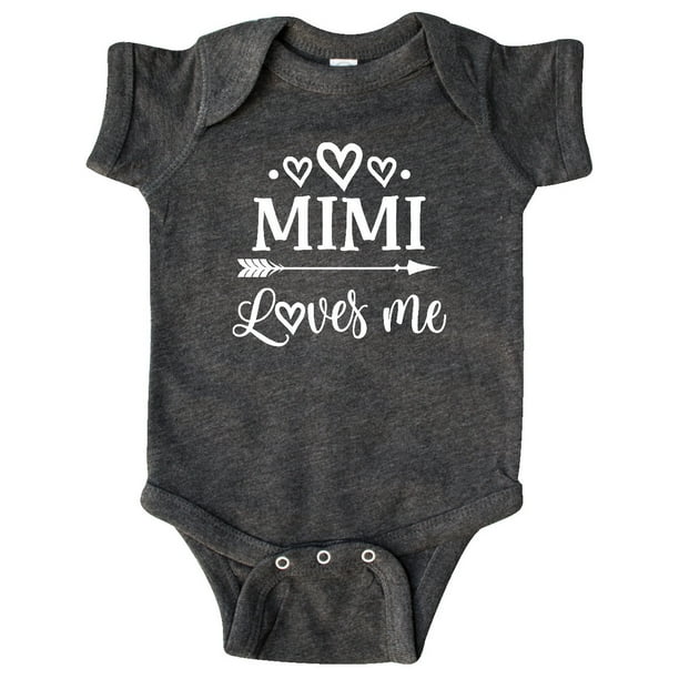 INKtastic Mimi Loves Me Baby Clothes Infant Creeper