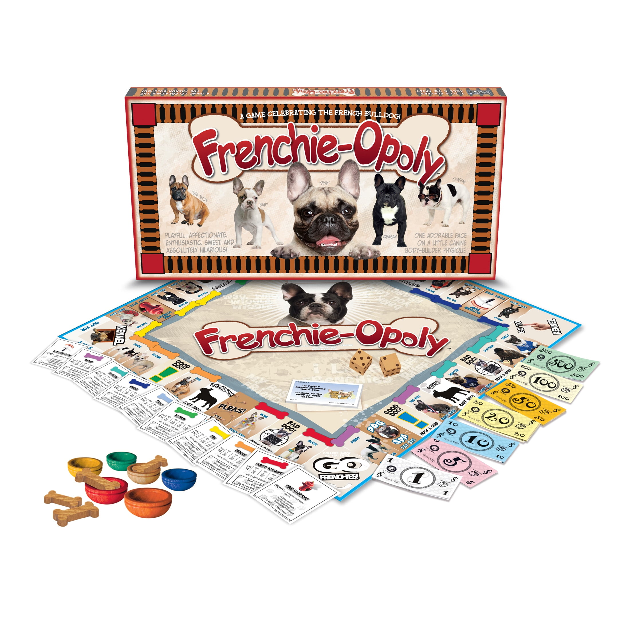 Late for The Sky Pug-opoly Pugopoly Game for sale online 