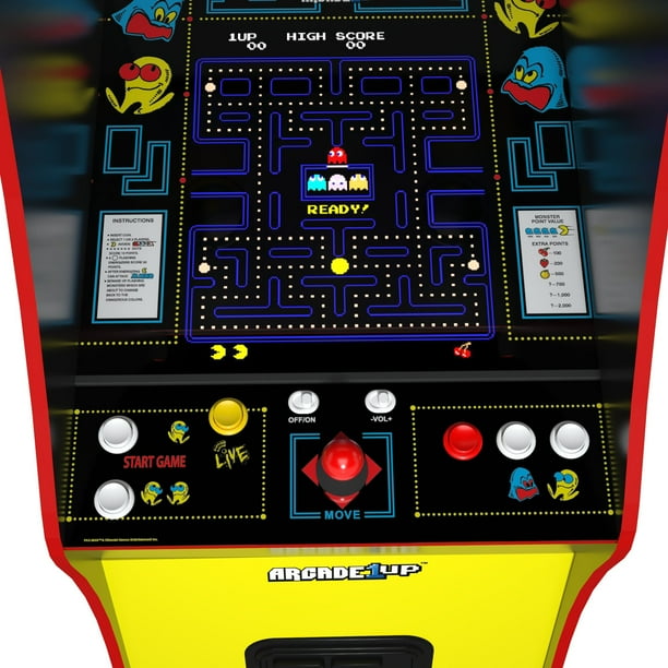 Arcade1UP Pac-Man Legacy Deluxe Arcade Machine - Walmart.ca