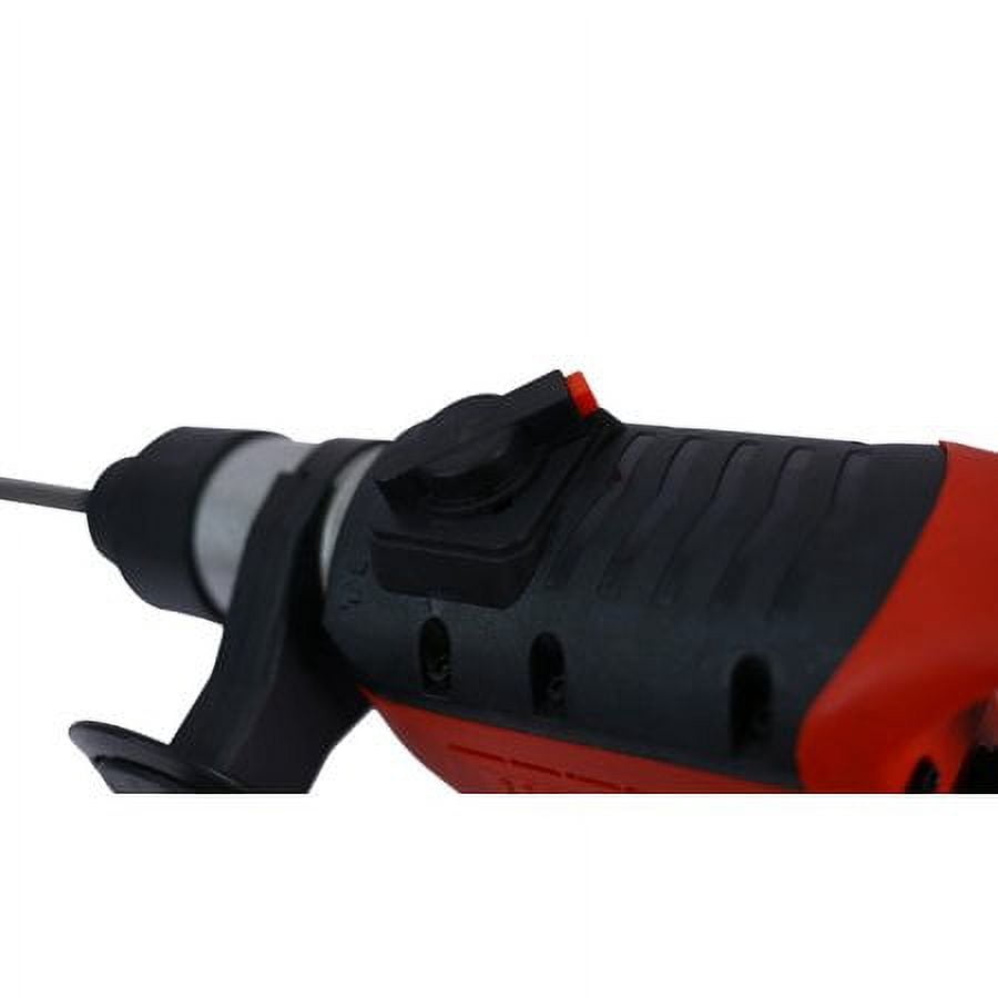 Rotary Hammer 1100W, 1-1/2" SDS Plus Rotary Hammer Drill with 3 Functions for Concrete, Professional Electric Hammer Drill Kit, Black & Red.