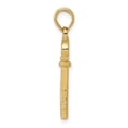 thumbnail image 3 of Auriga Fine Jewelry 14K Yellow Gold 3-D Key Charm Pendant for Women (L-26 mm,W-8 mm), 3 of 6