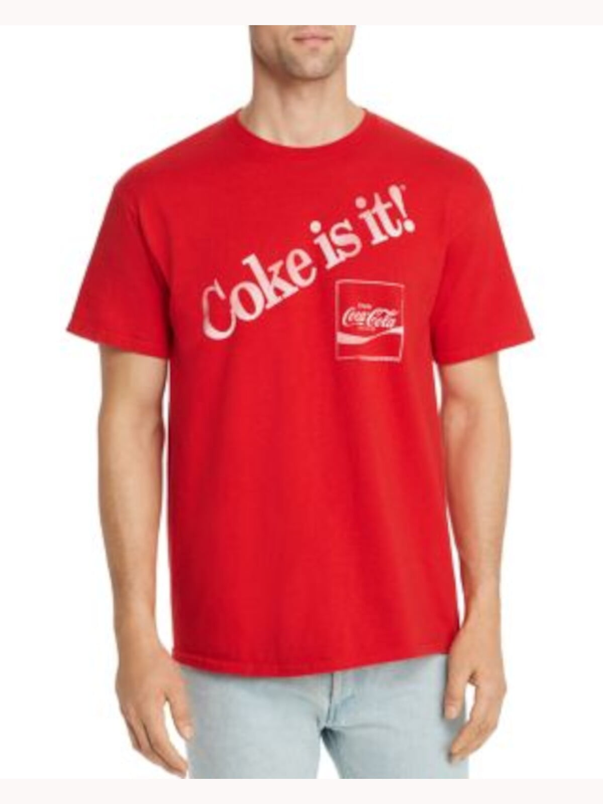 Coca-Cola Red T-shirt Tee Size 3XL 3X-Large Coke It's the Real Thing 100% Cotton 