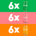 thumbnail image 2 of bubly Tropical Thrill Sparkling Water, Variety Pack, 12 fl oz, 18 Pack Cans, 2 of 7