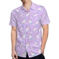 thumbnail image 4 of High Quality Hawaiian Shirts for Men Short Sleeve Aloha Beach Shirt Floral Summer Casual Button Down Shirts Blouses LKI6WZ, 4 of 7