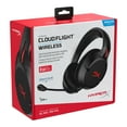 thumbnail image 3 of HyperX Cloud Flight Audifonos Inalámbricos gamer negro-rojo USB PC PS4 Gaming, 3 of 5