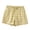 Yellow, variant on MOJOGO Women's Gingham Shorts Elastic Waist Homewear Pants Lightweight Breathable Casual Shorts for Summer XL