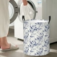 thumbnail image 4 of Cauagu Indigo Tie Dye for Laundry Basket,Collapsible Organizer Basket for Storage Bin Toy Bins Gift Baskets Bedroom Clothes Children Nursery Hamper -Medium, 4 of 7