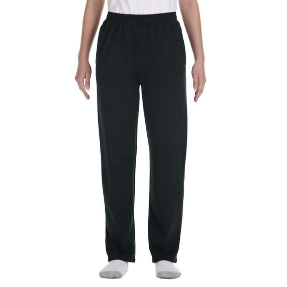 Jerzees Youth 8 oz. NuBlend Open-Bottom Fleece Sweatpants - 974Y