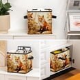 thumbnail image 6 of Fox Foldable Cube Organizer with Handle, 10.8"x10.5"x10.6", Large Capacity Clothes Storage Containers Basket, 6 of 6
