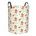 thumbnail image 2 of XMXT Collapsible Laundry Basket, Cartoon Tiger of Sport Polyester Waterproof Laundry Hamper, 40L, 2 of 8
