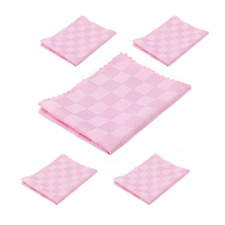 

Xunyuan 1 Set Wiping Rag Easy to Clean Excellent Absorption Microfiber Fish-scale Not Easy Shed Cleaning Towel for Home