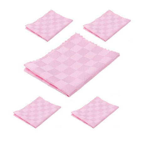 

Xunyuan 1 Set Wiping Rag Easy to Clean Excellent Absorption Microfiber Fish-scale Not Easy Shed Cleaning Towel for Home