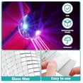 thumbnail image 6 of 1600pcs Self Adhesive Mosaic Mirror Tile Stickers, Waterproof Removable Glass Wall Decals for Bathroom Mirror Frame, DIY Home Backsplash, Kitchen & Bedroom Wall Decor Projects, Sliver, 6 of 8