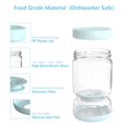 thumbnail image 3 of Tarro de pepinillos Luvan de vidrio de 1000 ml con colador, tapa abatible, 34 oz, 3 of 7