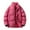 Hot Pink, variant on Men Coats Winter Sevevn Men's Down Jacket Winter Warm Thicken Puffer Coats Water Resistant Windproof Casual Insulated Jacket