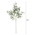 thumbnail image 5 of Vnanda 5Packs Tall Artificial Olive Branches for Vases Faux Greenery Stems, Silk Eucalyptus Stems for Home Office Decor and DIY Wreaths, 5 of 7