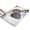 Blue Boho Abstract, variant on Blue Boho Abstract and Plant Flannel Non Slip Door Rugs,Washable Door Mats Indoor,Decorative Door Mats,Dirt-Resistant and Absorbent Doormat for Entrance,Bedroom,Kitchen,Bathroom,23.5"x16"