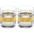 thumbnail image 1 of Michael Wainwright Truro Double Old Fashioned Set Of 2, Gold, 1 of 3
