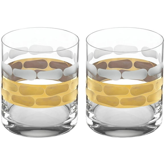 Michael Wainwright Truro Double Old Fashioned Set Of 2, Gold