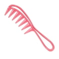 thumbnail image 2 of HILABEE Wide Tooth Comb, Hair Detangling Comb, Lightweight Mini Professional Hair Brush, Red, 2 of 9