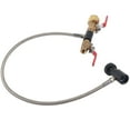 thumbnail image 3 of Adaptador de recarga para cilindro de CO2 CGA-320 con manguera para tanque de refresco de 24" sin manómetro, 3 of 14