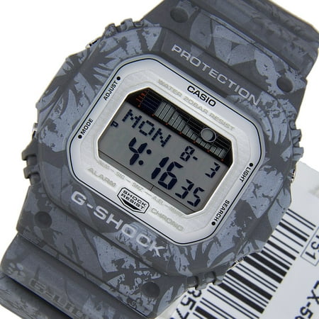 G-Shock GLX-5600F-8D Moon Data Tide Graph Blue Graphic Resin Sport Surfing Watch Free