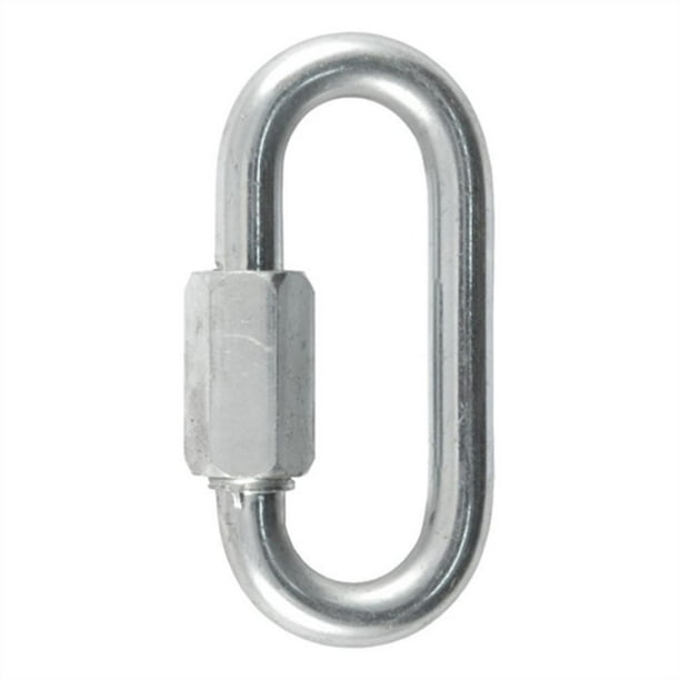 CURT 82900 Threaded Quick Link Trailer Safety Chain Hook Carabiner Clip