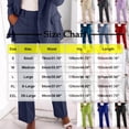 thumbnail image 3 of Bzhegqhd Fashion Casual Women Ladies' Solid-Color Button Pocket Zipper Trousers Long Pants, 3 of 4
