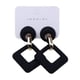 thumbnail image 3 of Pendientes huecos de diamantes de colores Pendientes acrílicos Pendientes a presión de moda simples Accesorios para las orejas para mujer, 3 of 4